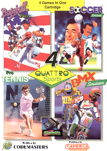 QUATTRO SPORTS  - NES (W/BOX)