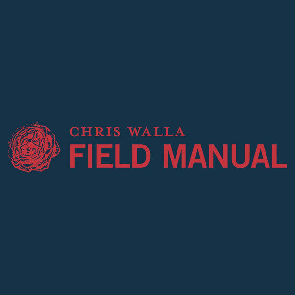 WALLA, CHRIS  - FIELD MANUAL (LTD ED)