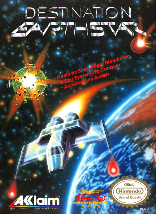 DESTINATION EARTHSTAR  - NES (W/BOX)