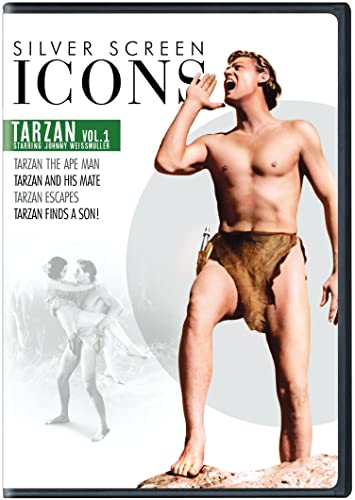 TARZAN COLLECTION - DVD-SILVER SCREEN ICONS-4 MOVIES