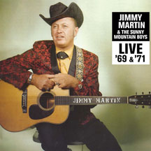 JIMMY MARTIN - LIVE '69 & '71 [CD]