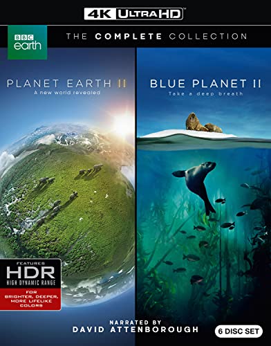 PLANET EARTH II/BLUE PLANET II  - BLU-4K-INC. BLU COPY