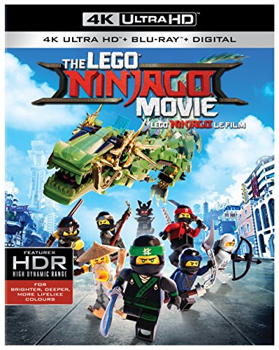 THE LEGO NINJAGO MOVIE (4K ULTRA HD + BLU-RAY + DIGITAL HD) (4K ULTRA BIL