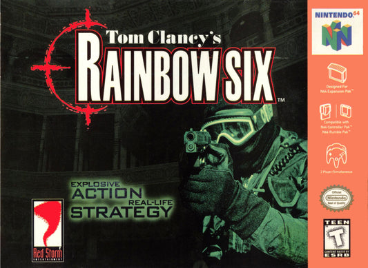 RAINBOW SIX  - N64 (W/BOX)