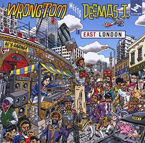 WRONGTOM MEETS DEEMAS J - IN EAST LONDON (CD)