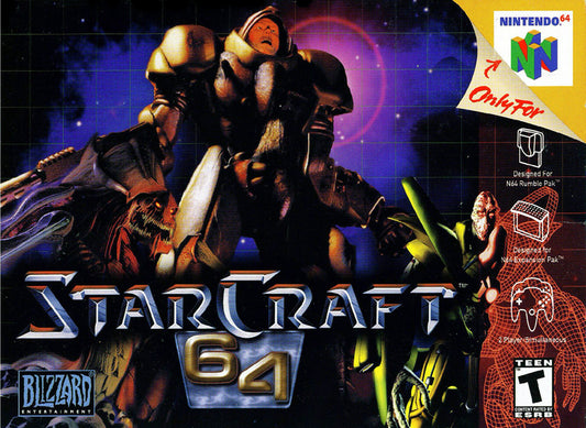 STARCRAFT 64  - N64 (W/BOX)