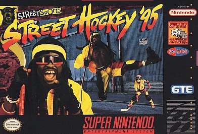 STREET HOCKEY 95  - SNES (W/BOX & MANUAL)