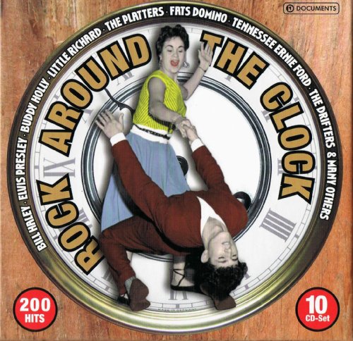 VARIOUS - ROCK AROUND THE CLOCK (10CDS)