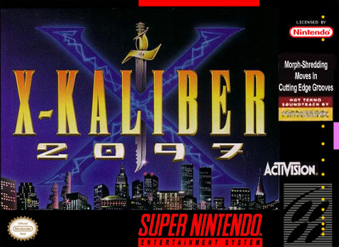 X-KALIBER 2097  - SNES (W/BOX)