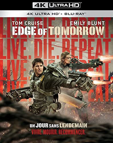 LIVE DIE REPEAT (EDGE OF TOMORROW)  - BLU-4K-INC. BLU COPY