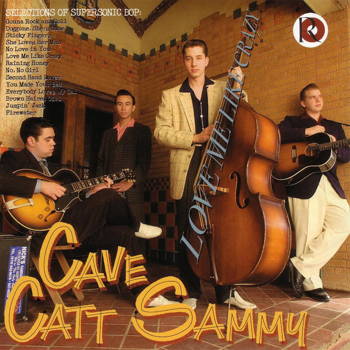 CAVE CATT SAMMY - LOVE ME LIKE CRAZY