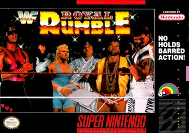 WWF ROYAL RUMBLE  - SNES (W/BOX & MANUAL)