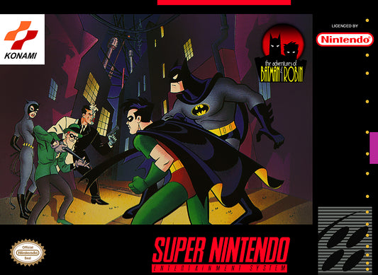 ADVENTURES OF BATMAN & ROBIN  - SNES