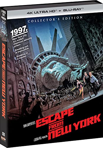 ESCAPE FROM NEW YORK  - BLU-4K-COLLECTOR'S EDITION-INC. BLU COPY