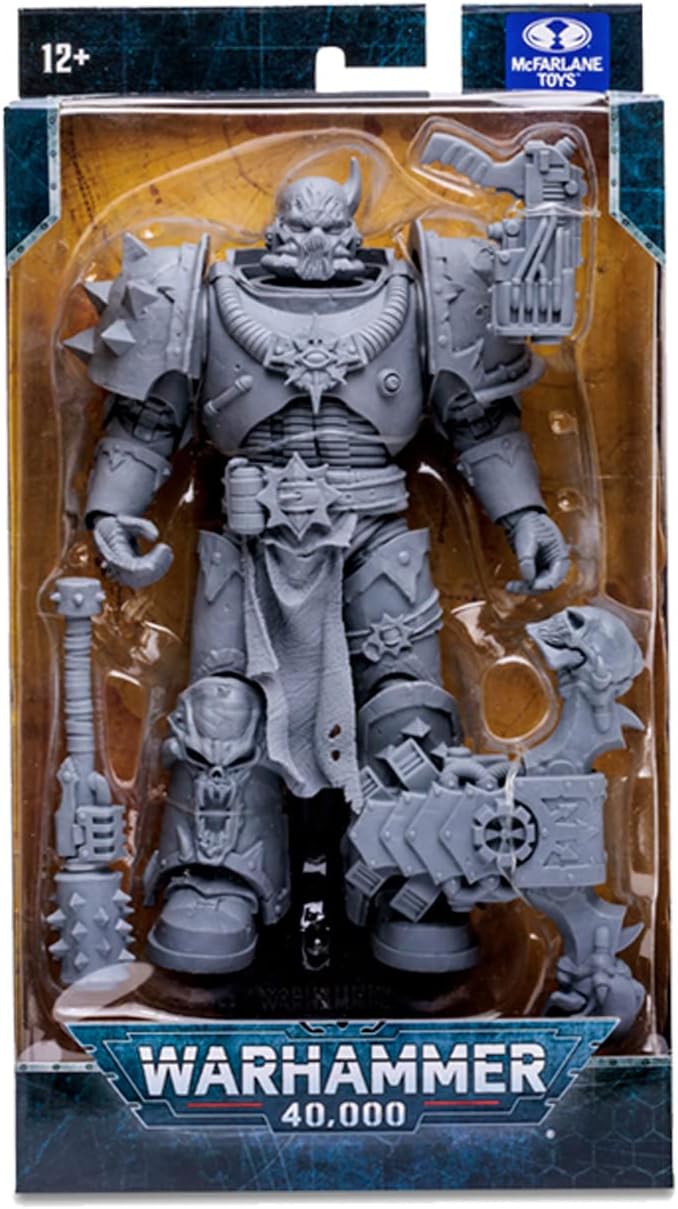 WARHAMMER 40,000: CHAOS (ARTIST PROOF-GREY) - MCFARLANE