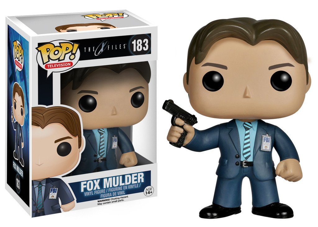 X-FILES: MULDER 183/SCULLY 184/SMOKING M - FUNKO POP!-SET OF 4