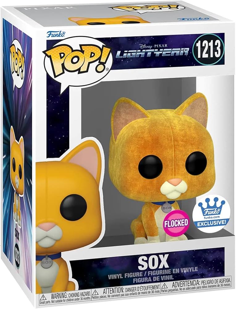 LIGHTYEAR: SOX #1213 (FLOCKED) - FUNKO POP!-SPEC. ED.