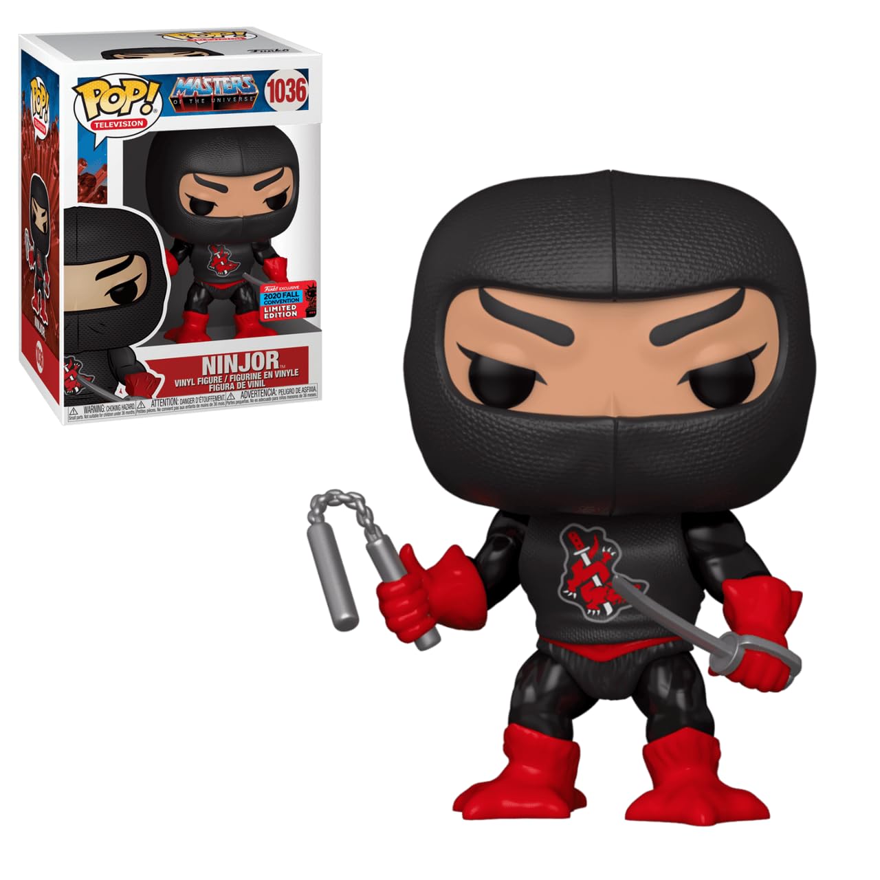 MASTERS OF THE UNIVERSE: NINJOR #1036 - FUNKO POP!-2020 FALL CON