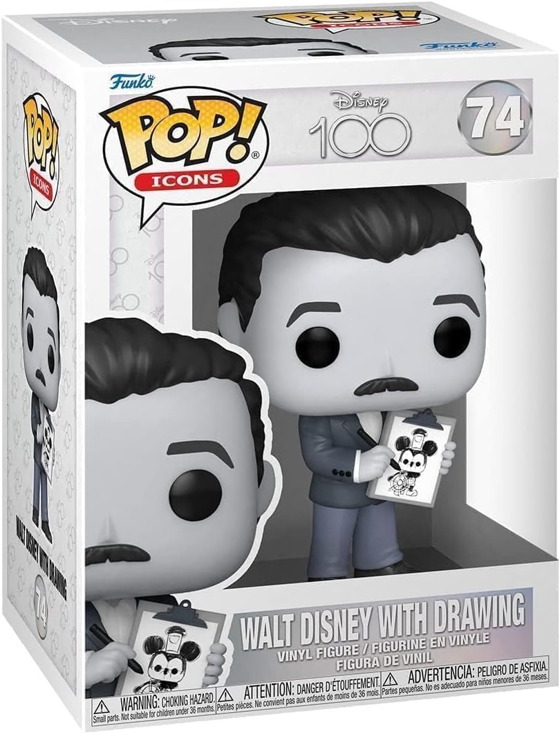 DISNEY 100: WALT DISNEY WITH DRAWING #74 - FUNKO POP!