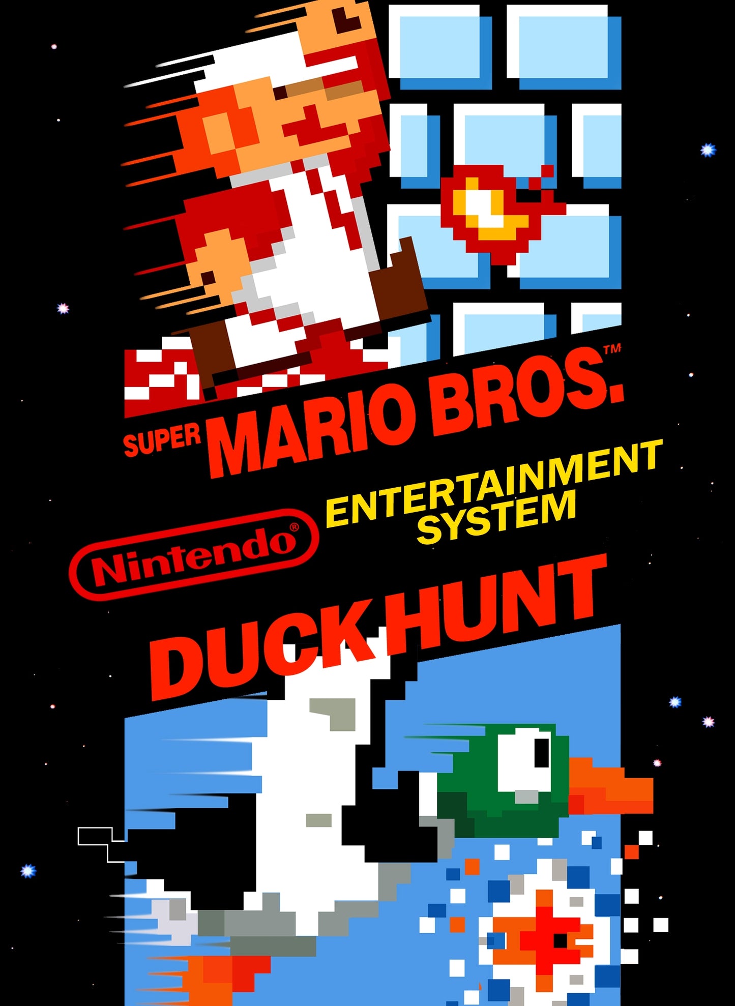 SUPER MARIO BROS./DUCK HUNT  - NES