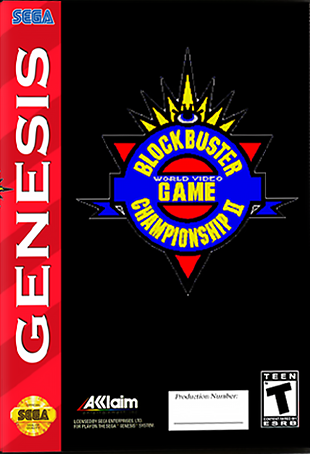 BLOCKBUSTER WORLD CHAMPIONSHIPS II  - GENESIS