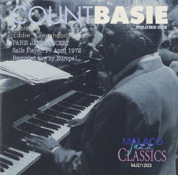 BASIE, COUNT  - PARIS JAZZ CONCERT: LIVE