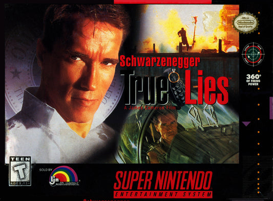 TRUE LIES  - SNES (W/BOX)