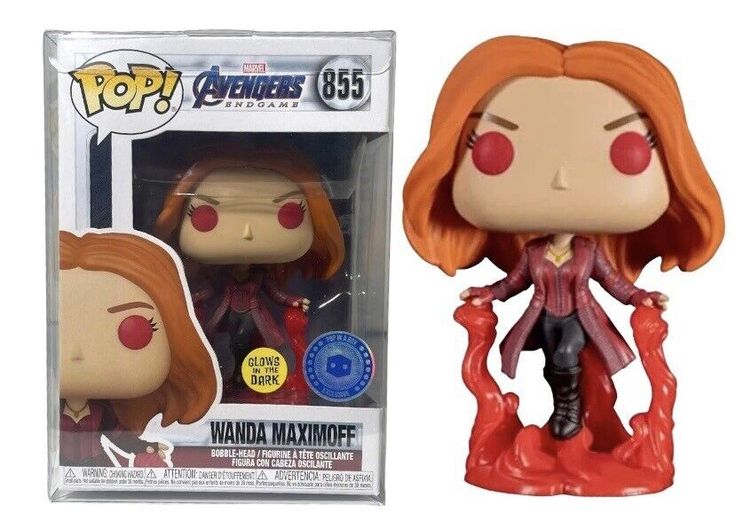 AVENGERS: ENDGAME: WANDA MAXIMOFF #855 - FUNKO POP!-GITD-EXCLUSIVE