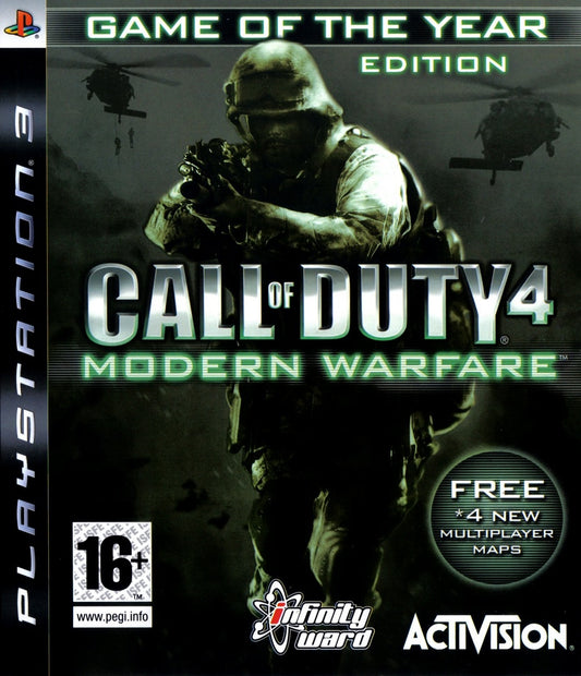 CALL OF DUTY 4: MODERN WARFARE (GR HITS)  - PS3