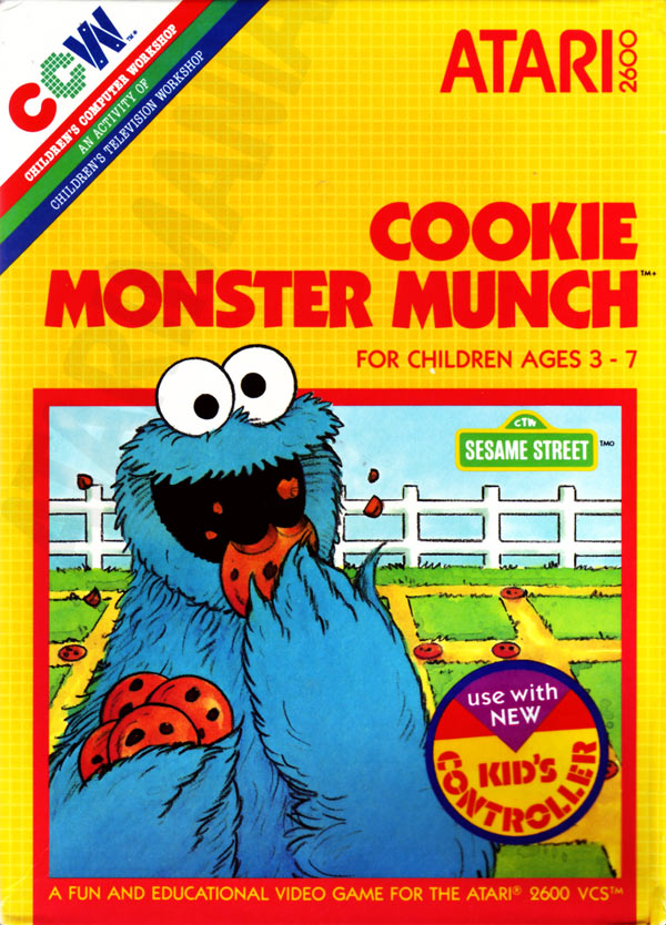 COOKIE MONSTER MUNCH  - ATARI2600