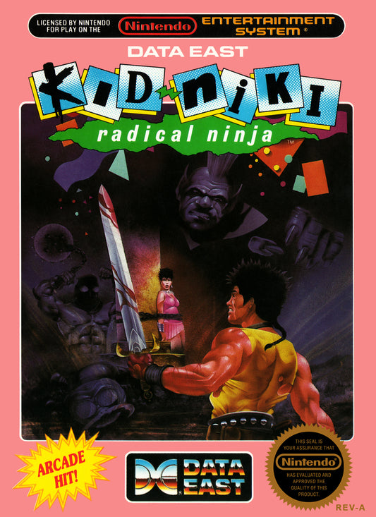 KID NIKI: RADICAL NINJA  - NES
