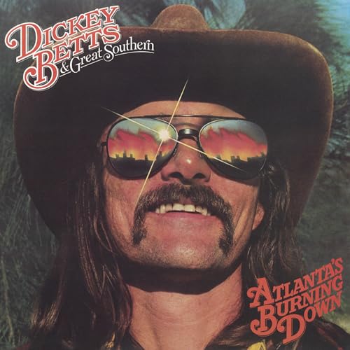 DICKEY BETTS & GREAT SOUTHERN - ATLANTA'S BURNING DOWN (GOLD COLOURED VINYL)