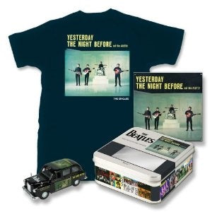 BEATLES: YESTERDAY: TAXI/T-SHIRT XL/WALL PLAQUE (TIN) - FACTORY-SERIES 1-LTD ED