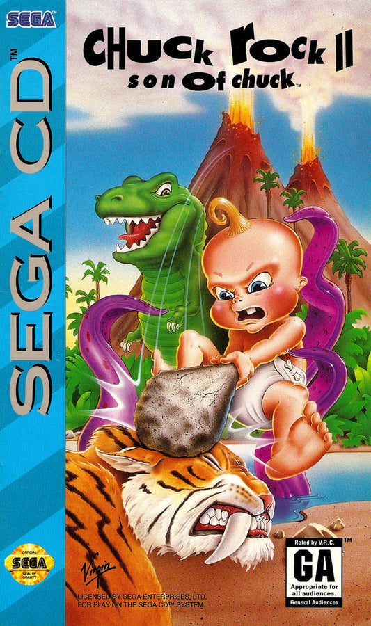 SHUCK ROCK II: SON OF CHUCK  - SEGACD