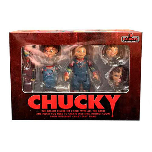 CHUCKY DELUXE FIGURE SET - MEZCO