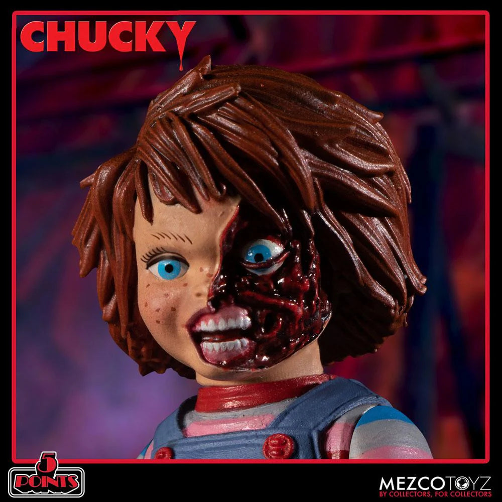 CHUCKY DELUXE FIGURE SET - MEZCO