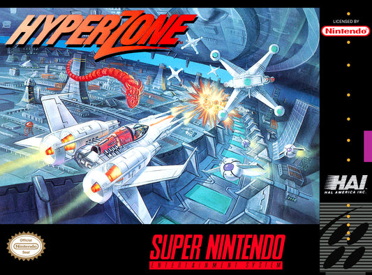 HYPERZONE  - SNES (W/BOX)