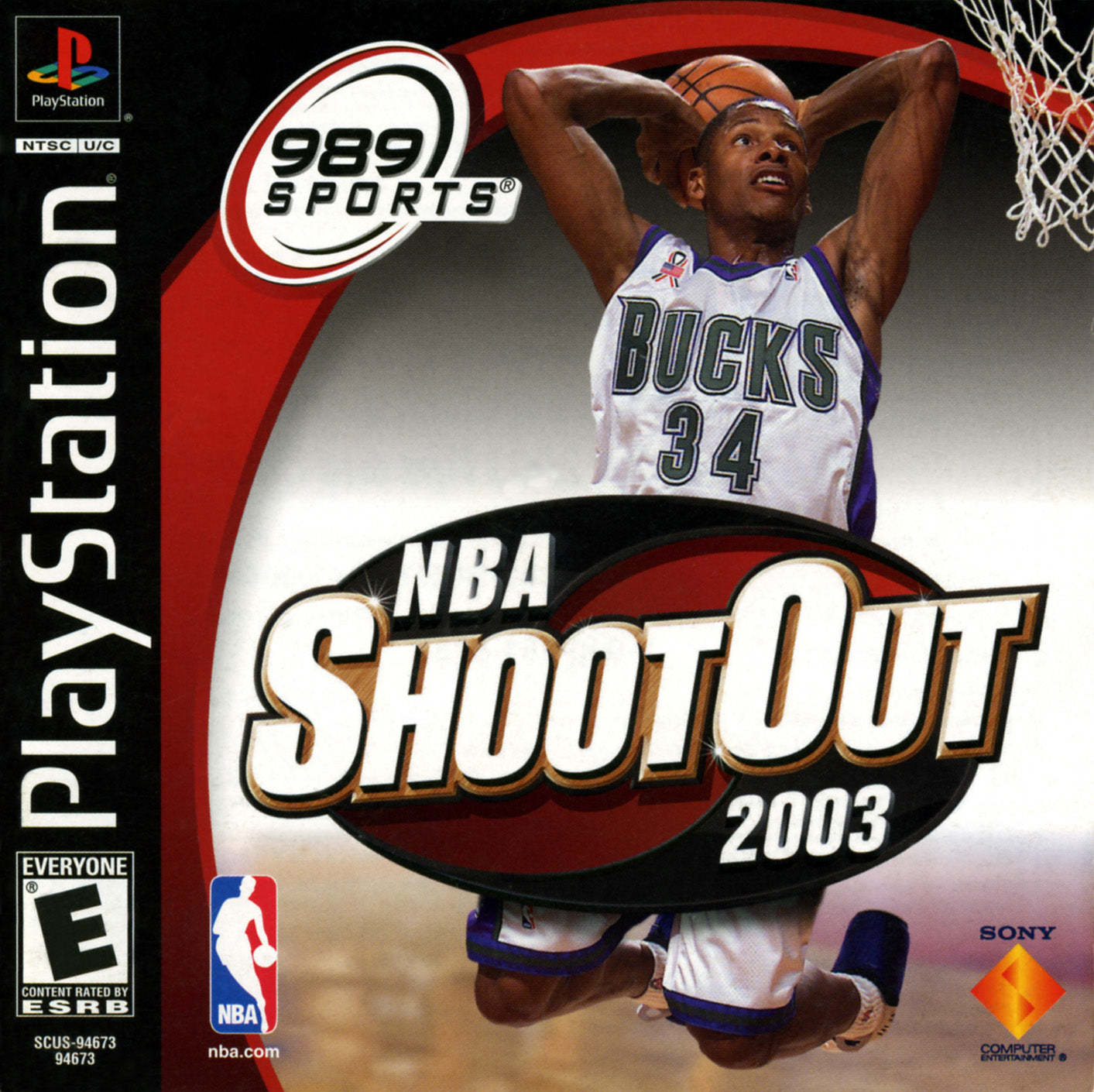 NBA SHOOTOUT 2003  - PS1