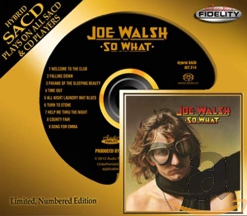 WALSH, JOE (EAGLES)  - SO WHAT (HYBRID SACD)