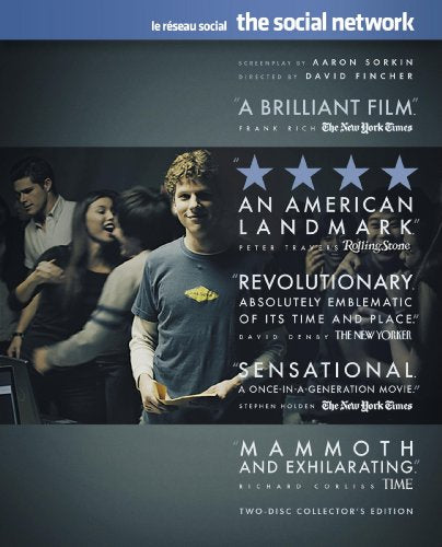 THE SOCIAL NETWORK / LE RSEAU SOCIAL (BILINGUAL) (2-DISC COLLECTOR'S EDITION) [BLU-RAY]