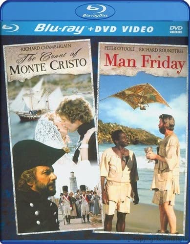 COUNT OF MONTE CRISTO/MAN FRIDAY - BLU-DOUBLE FEATURE