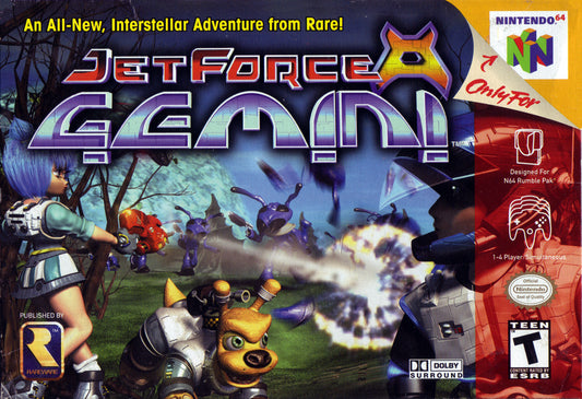 JET FORCE GEMINI  - N64 (W/BOX & MANUAL)