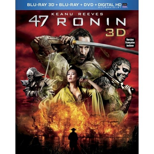 47 RONIN [BLU-RAY 3D + BLU-RAY + DVD + ULTRAVIOLET]