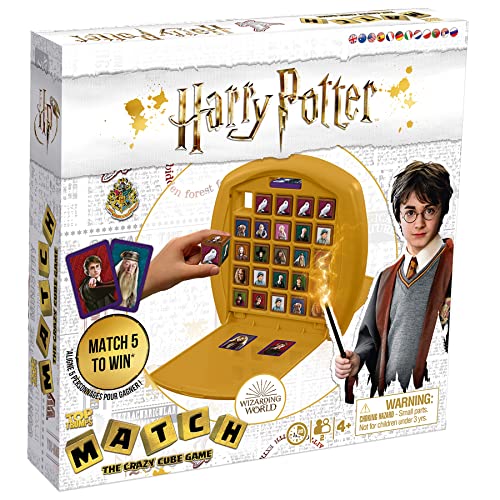 HARRY POTTER: MATCH-CRAZY CUBE GAME - TOP TRUMPS