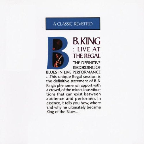 KING, B.B. - LIVE AT REGAL