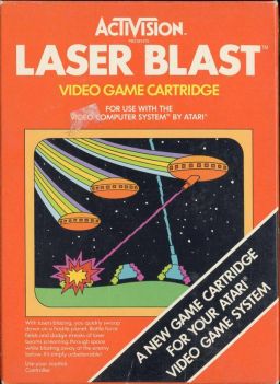 LASER BLAST  - ATARI2600