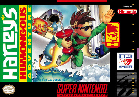 HARLEY'S HUMONGOUS ADVENTURE  - SNES