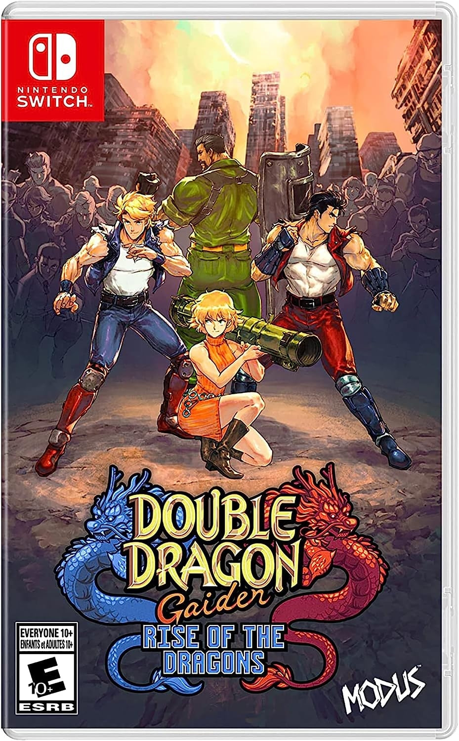 DOUBLE DRAGON GAIDEN: RISE OF THE DRAGON  - SWITCH