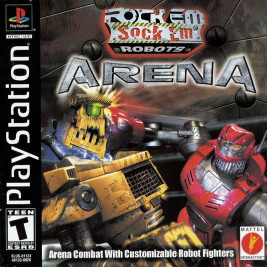 ROCK 'EM SOCK EM ROBOTS ARENA  - PS1