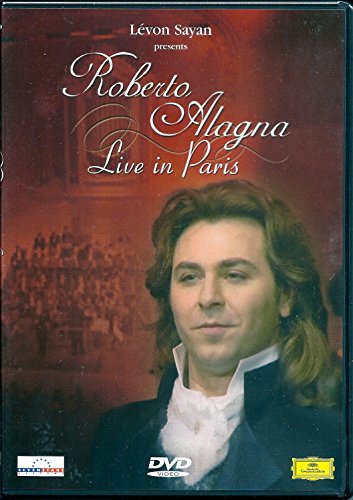 ALAGNA, ROBERTO  - DVD-LIVE IN PARIS